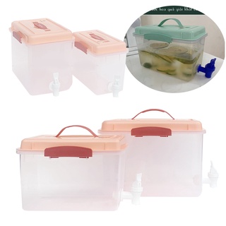 BỘ 2 Bình đựng nước có vòi để tủ lạnh