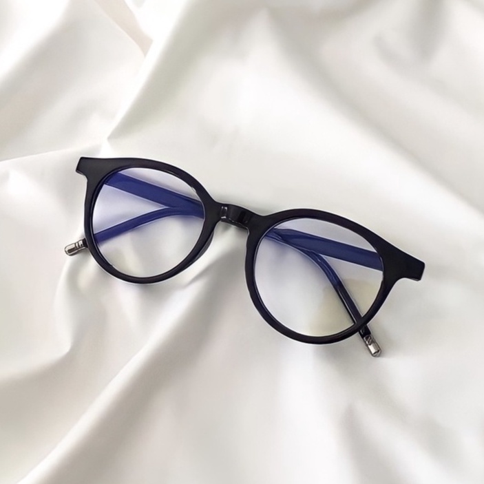 Gọng Kính Cận Nhựa Tròn Basic Unisex