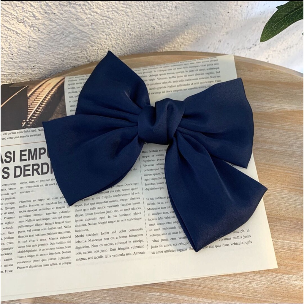 Kẹp Tóc Hình Nơ Lớn Dành Cho Nữ