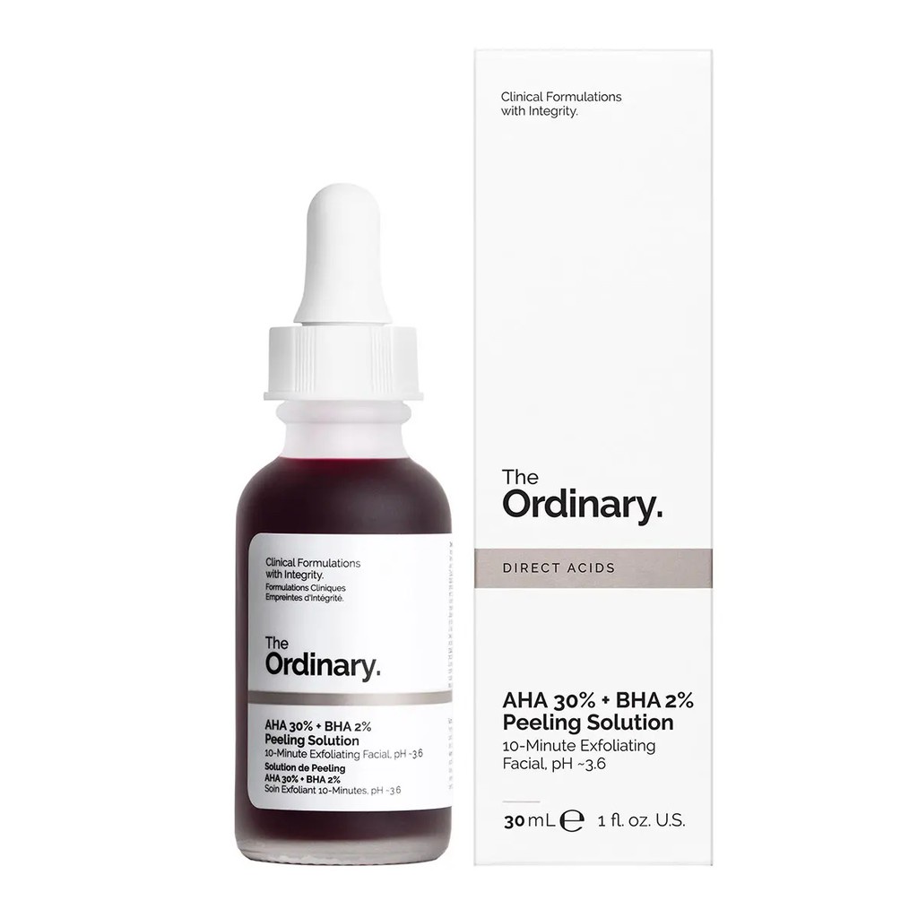 Tinh chất The Ordinary AHA 30% + BHA 2% Peeling Solution ( 30mL ) | BigBuy360 - bigbuy360.vn