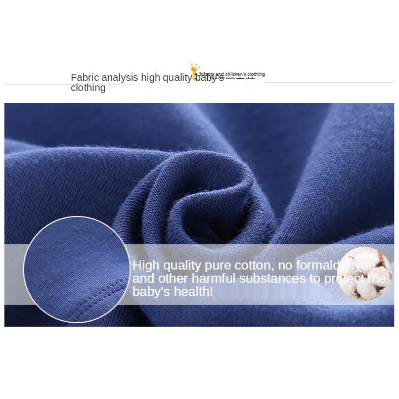 Áo liền quần tay ngắn chất liệu cotton in họa tiết dâu tây đáng yêu cho bé 0-24 tháng tuổi