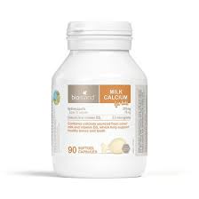 Viên uống Bổ sung Canxi cho bé Bio Island Milk Calcium Kids 90 viên