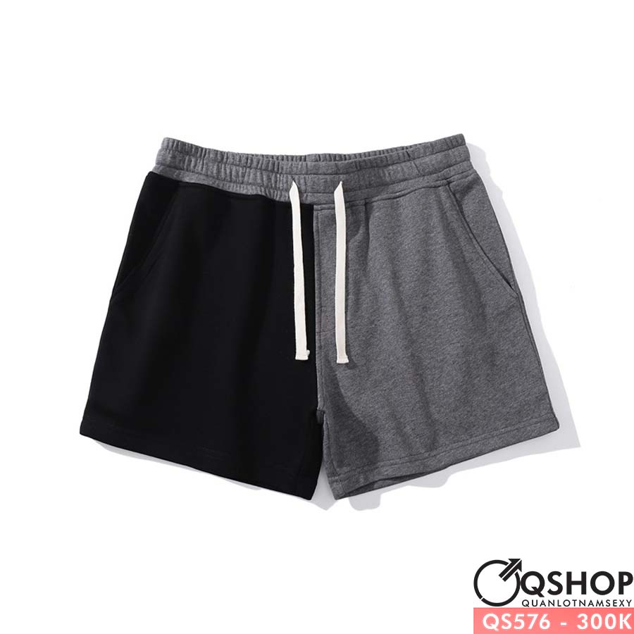 Quần short thun nam tập gym, cao cấp QSHOP QS576