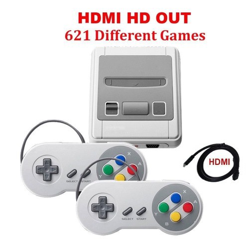 Máy Chơi Game Điện Tử 4 Nút Không Dây/Có Dây Kết Nối Ti Vi AV/HDMI/USB