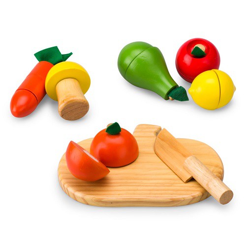 Bộ đồ chơi rau củ quả bằng gỗ Alengkeng