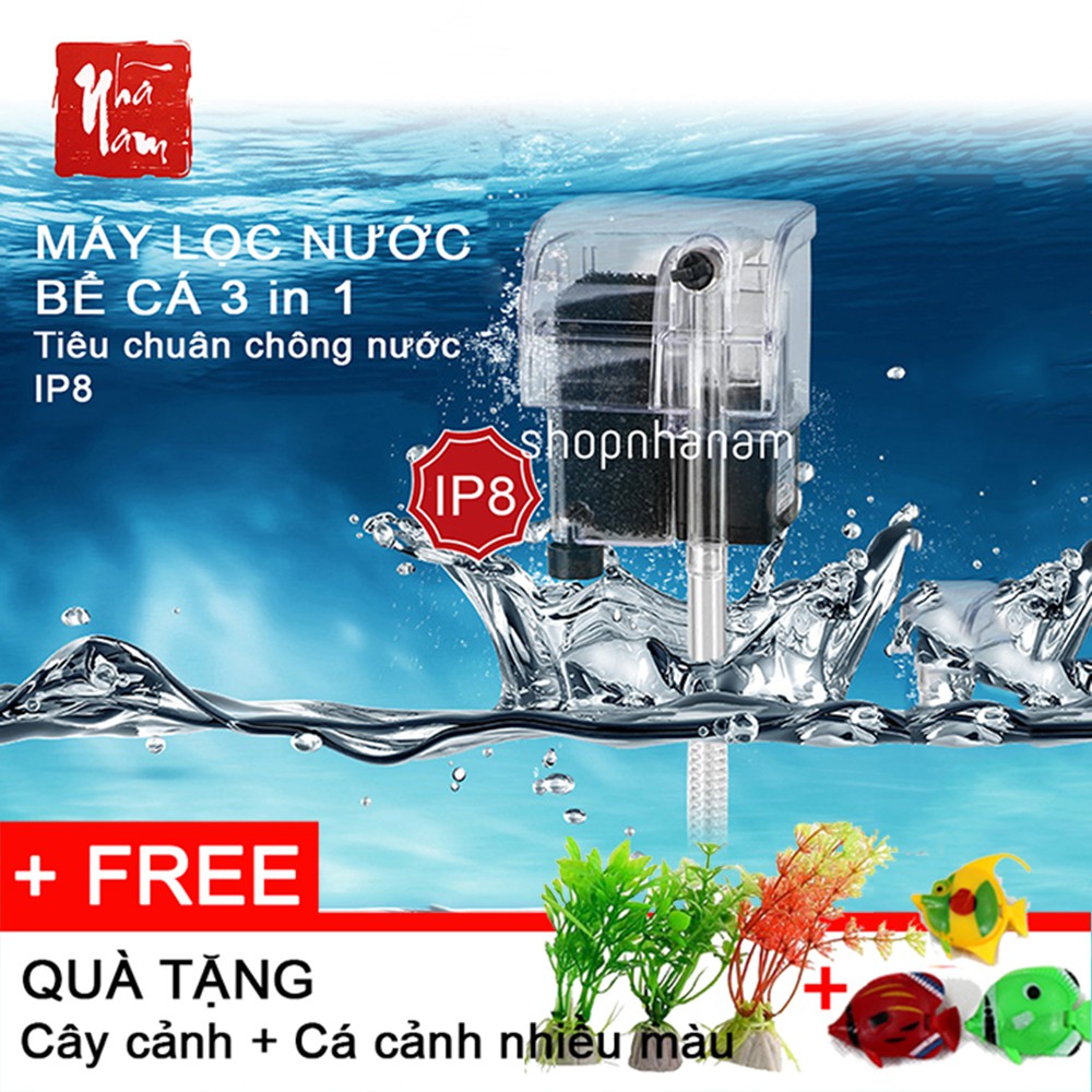 Bộ phụ kiện mô hình trang trí, chăm sóc bể cá