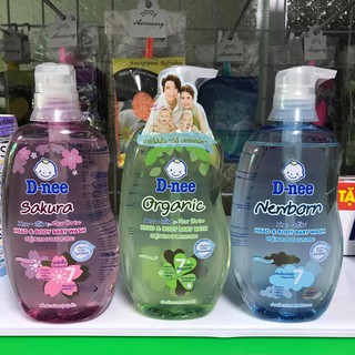 Sữa tắm gội toàn thân cho bé Dnee Pure 380ml