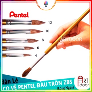 BÚT VẼ MÀU NƯỚC PENTEL ZBS ( từ - 0 đến số 12 )