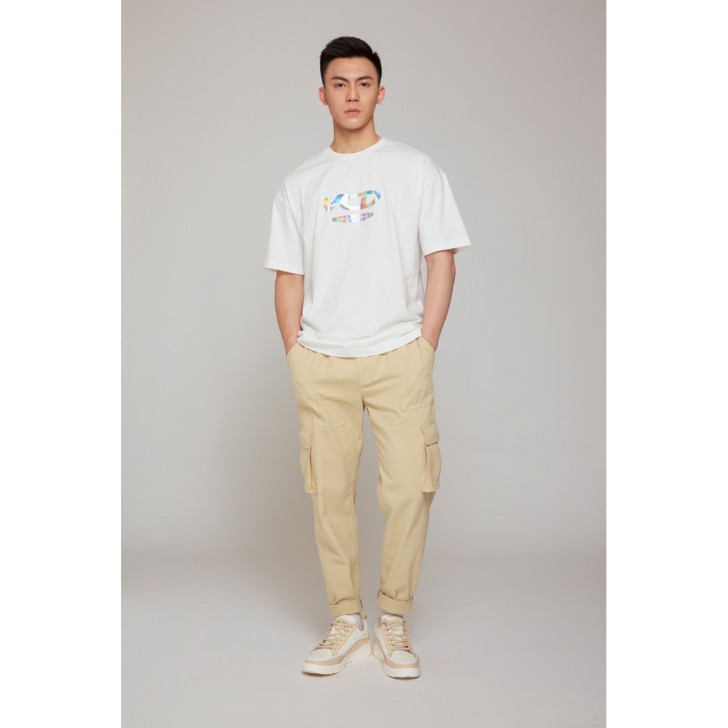 Áo Thun BOO Nam Oversize Dáng Rộng 100%Cotton In Hình Y2K VCD