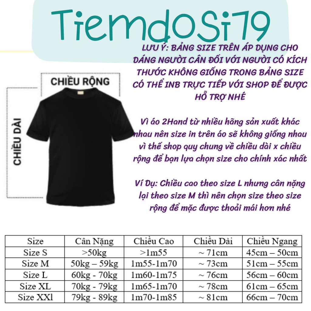 Áo Thun Mỹ 2Hand, Áo Phông Unisex Nam Nữ Secondhand Hàng Tuyển Chọn Form Rộng Loại 2 Mẫu Ngẫu Nhiên Chọn Size