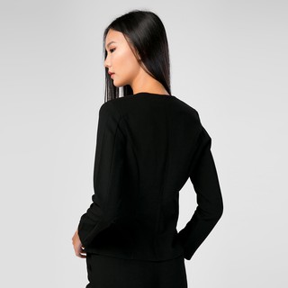 Áo Vest Phối Viền Tay dài