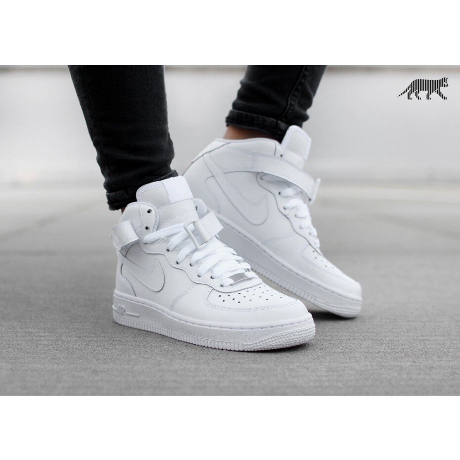 [FreeShip] [Ảnh thật] Giày thể thao nam nữ cổ cao FULL White mã NFW- Manh_Sneaker.
