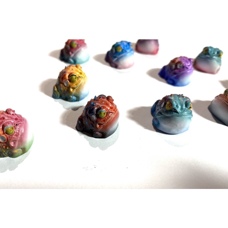 Nút bàn phím cơ Cóc.Keycap resin.Keycap Artisan
