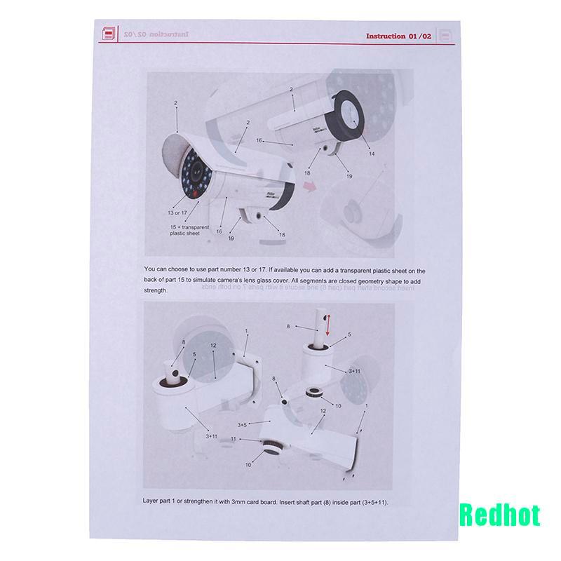 Mô Hình Camera Hành Trình Bằng Giấy Tỉ Lệ 1: