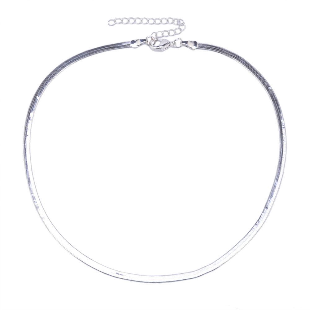 Vòng Cổ Choker Đính Sequin Hình Con Rắn Thời Trang Cho Nữ