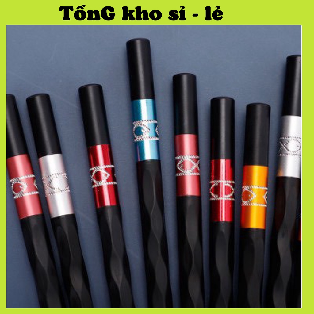 ( HỘP 10 ĐÔI ) ĐŨA KHẢM XOẮN CHỊU NHIỆT CAO CẤP 88196 TỔNG KHO SỈ 88