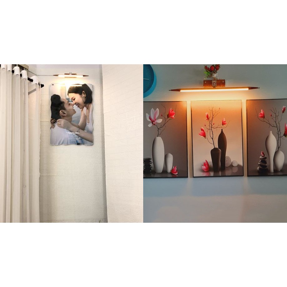 Đèn soi tranh - đèn rọi gương GELTE kiểu dáng sang trọng trang trí nhà cửa cao cấp, hiện đại.