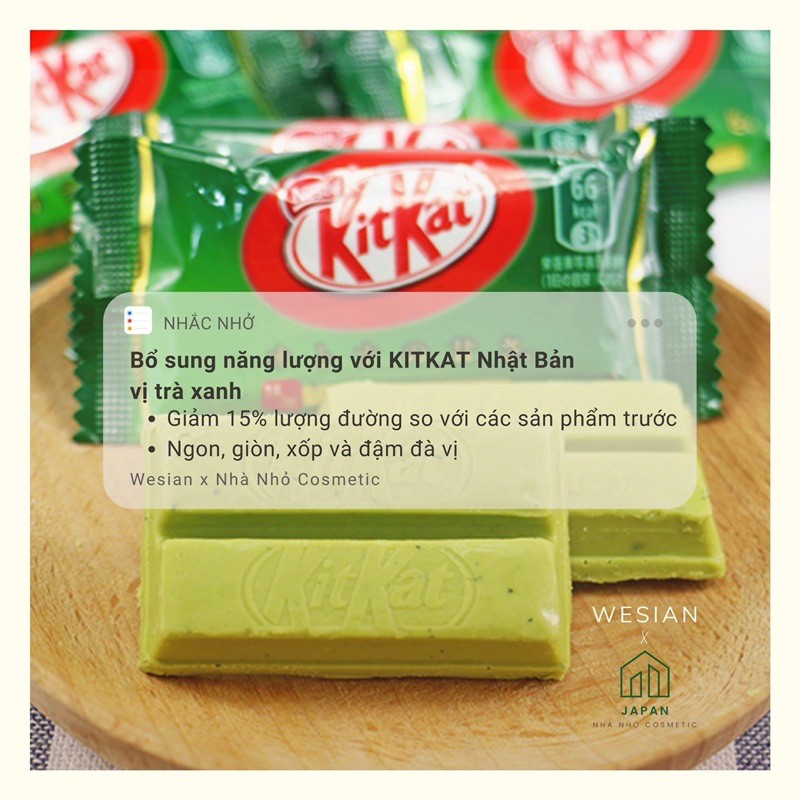 KITKAT TRÀ XANH