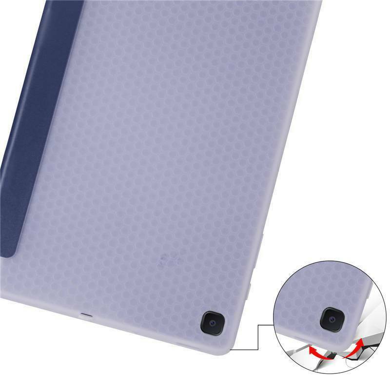 For Samsung Galaxy Tab S6 Lite 10.4 SM-P610 P615 Flip PU Leather Smart Stand Book Case Cover