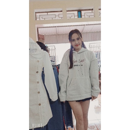 Áo nỉ hoody form to rộng nam nữ đều mang được 100k