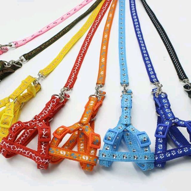 Dây dắt yếm dù cho thú cưng dưới 8kg( giao ngẫu nhiên)