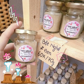 BỘT NGHỆ ĐEN HANDMADE