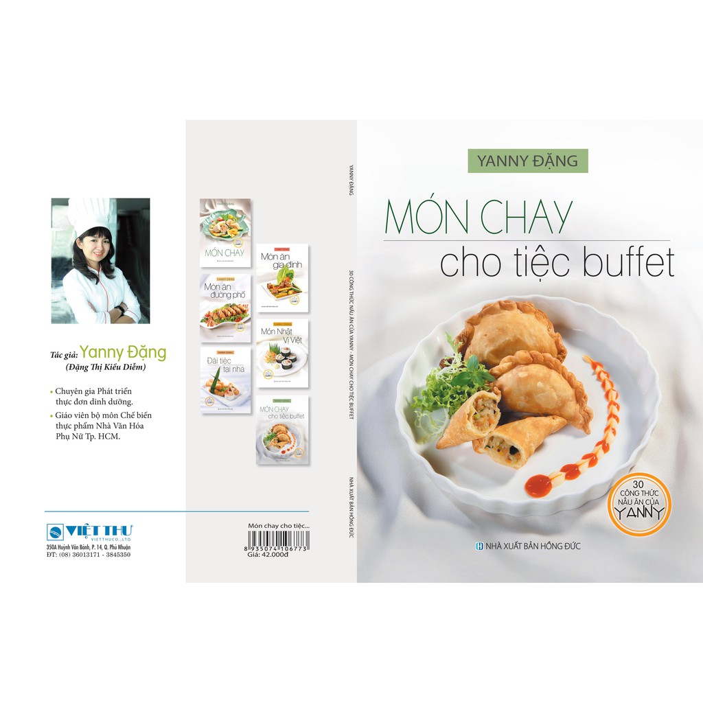 Sách - 30 Công Thức Nấu Ăn Của Yanny - Món Chay Cho Tiệc Buffet (YANNY ĐẶNG)