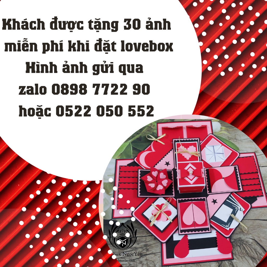 Hộp quà love box [ FREE SHIP]