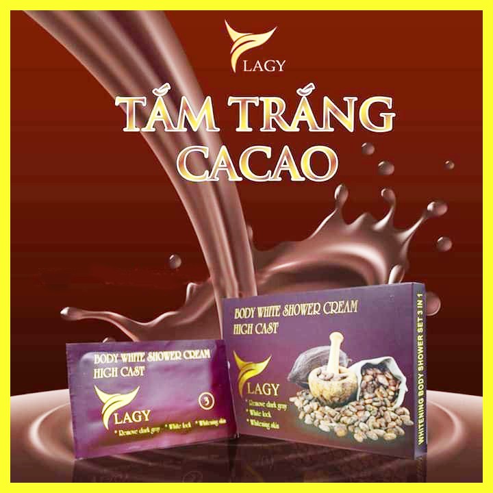 Tắm trắng Ca Cao YLAGY bí quyết làn da trắng mịn