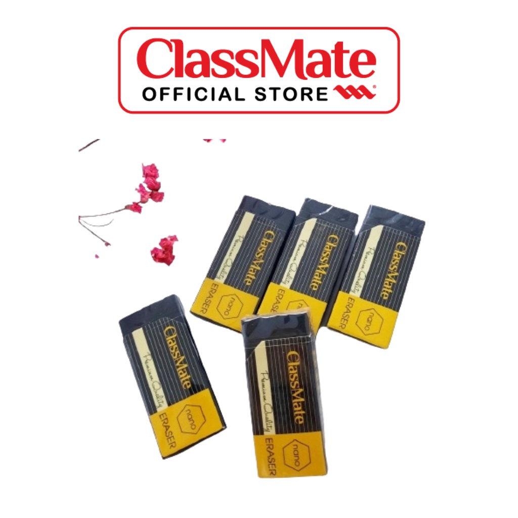 Gôm Tẩy Nano Premium Đen CLASSMATE Giúp Tẩy Sạch Vết Chì, Tiện Dụng, Không Gây Hại Cho Bé CL-ER807