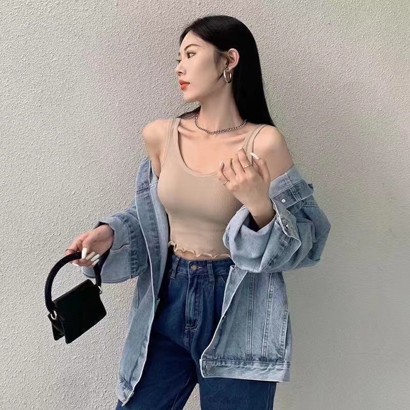 Áo Ngực Thể Thao Cá Tính Có Đệm Mút Mỏng Thoải Mái Cho Nữ DAN L&amp;U 3521