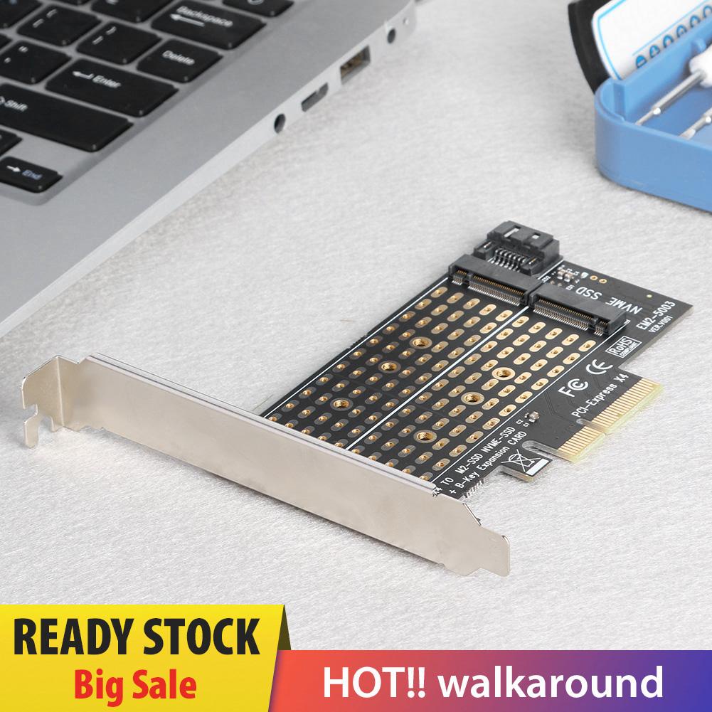 Thẻ Mở Rộng M.2 NVME Sang PCIE SSD Sang PCI-E 3.0 X4 SATA Chất Lượng Cao