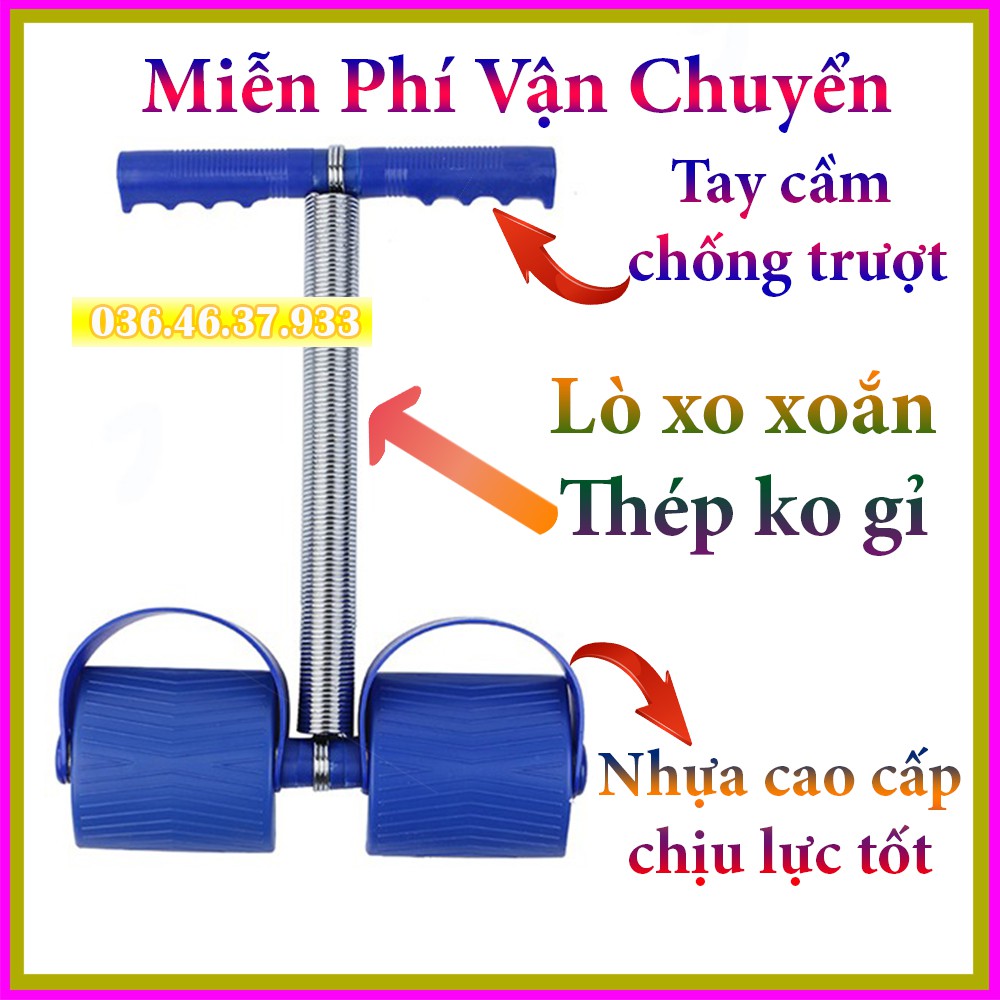 Dây kéo lưng tập cơ bụng tay ngực thể dục lò xo đàn hồi đa năng Dụng cụ tập gym cho nam và nữ tại nhà