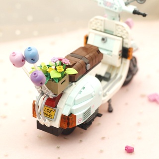 MÔ HÌNH LẮP RÁP LEGO XE MÁY VESPA MINI