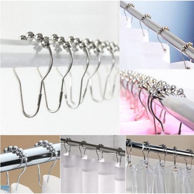 Móc treo rèm làm bằng kim loại tiện dụng