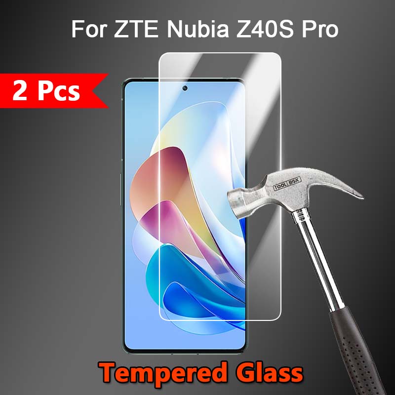 1 / 2 / 3 / 5 Kính Cường Lực 9H Siêu Mỏng Trong Suốt 2.5D Cho ZTE Nubia Z40S Pro 6.67 "HD