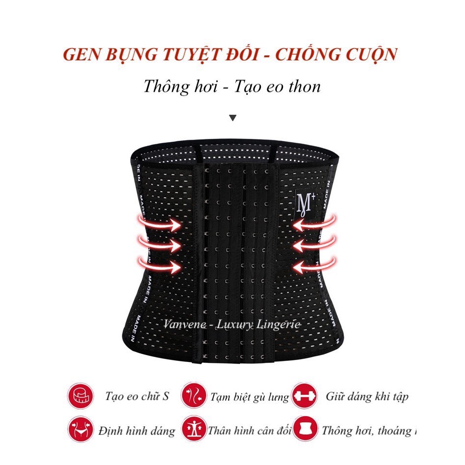 ĐAI NỊT BỤNG 6 NẤC CÀI 4 thanh chống cuộn- chiều cao gen 25cm Nịt Bụng chống cuộn | WebRaoVat - webraovat.net.vn