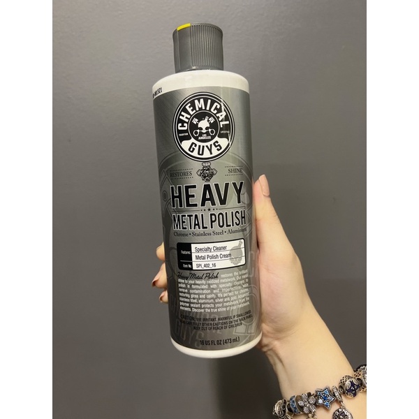 Kem đánh bóng kim loại mạnh Chemical Guys Heavy Metal Polish