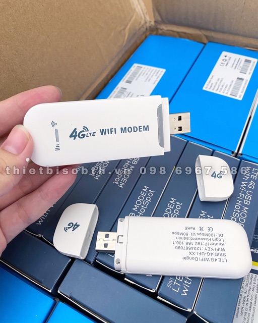 [GIÁ SẬP SÀN] USB PHÁT WIFI 4G LTE TỪ SIM DI ĐỘNG [SÌ]