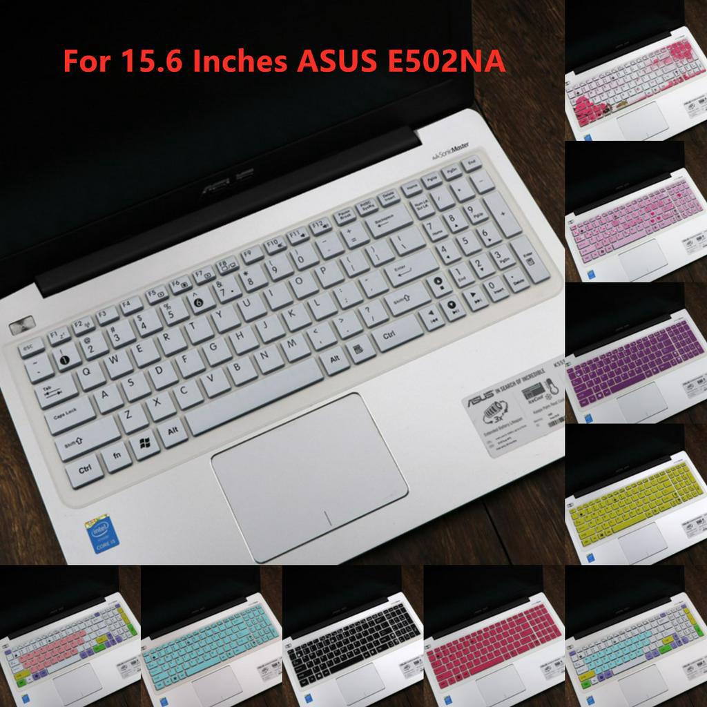 Miếng Dán Bảo Vệ Bàn Phím Bằng Silicon Siêu Mỏng Cho Asus E502Na 15.6 Inch