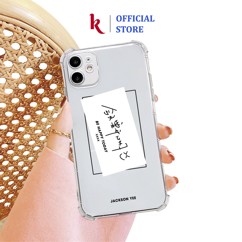 Ốp lưng iphone Jackson yee viền vuông chống sốc case 14plus 14 pro max 13 12 promax 11 mini 6 6s 7 8 plus x xr xs Se