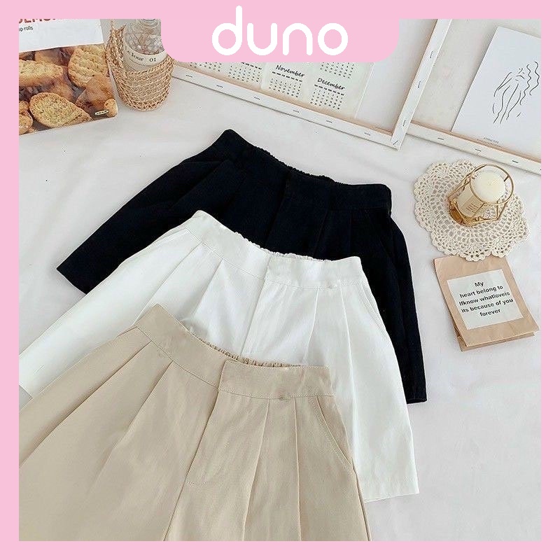 Quần short đùi đũi dáng váy siêu hot Duno