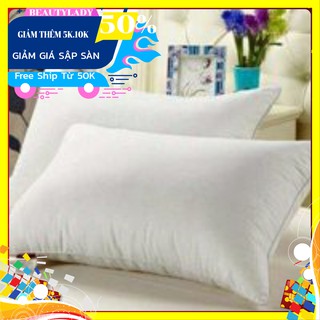 Combo 2 ruột gối nằm bông hạt 45x65cm
