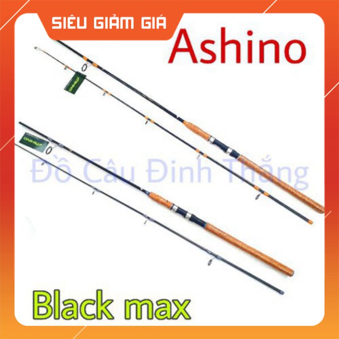 R Cần Câu Cảm Giác Ashino Black MAX  Carbon Xoắn