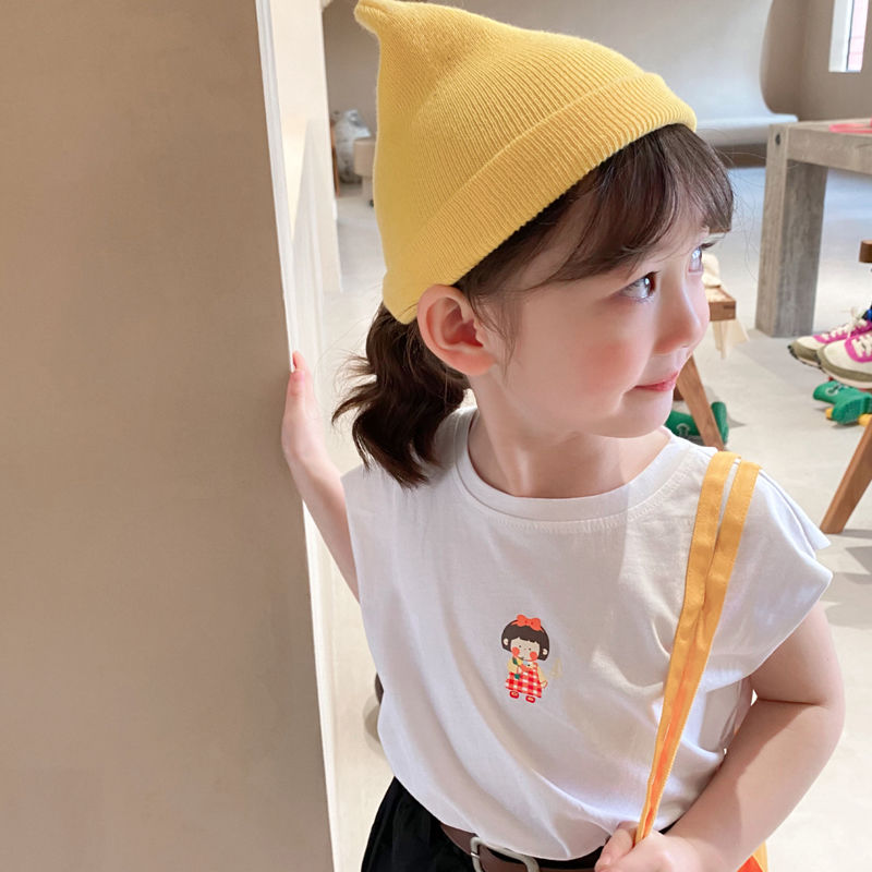 Áo Thun Tay Ngắn Thời Trang Dành Cho Bé Gái