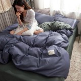 Bộ Chăn Ga Gối , Ga Gối Cotton Tici Cao Cấp, Hàng Nhập Khẩu Một Màu - ( Bo Chun Theo Yêu Cầu)