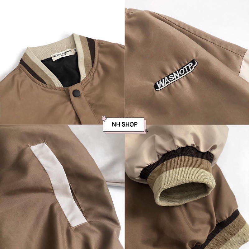 ÁO KHOÁC BOMBER WASNOTP ĐƯỢC MAY 2 LỚP CỰC HOT, CỰC XINH.. | BigBuy360 - bigbuy360.vn