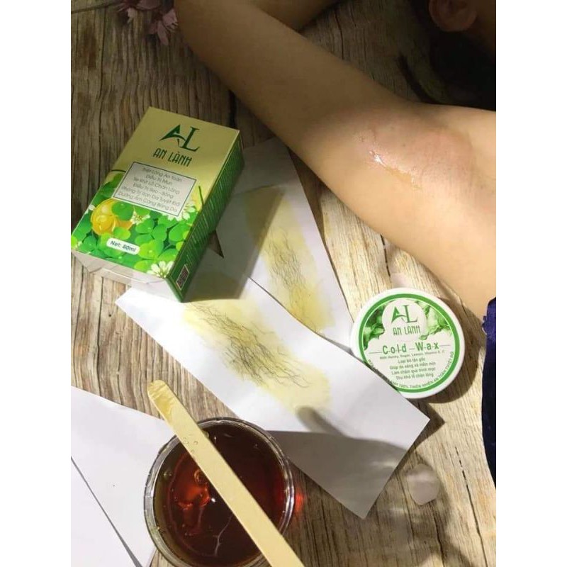sáp wax lông An Lành (Tặng 50 tờ giấy và 2 que gỗ) | BigBuy360 - bigbuy360.vn