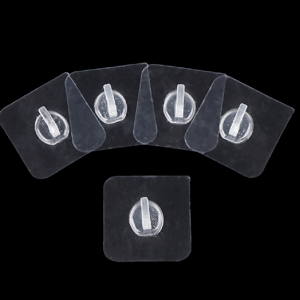 Móc treo cây lau nhà gắn tường trong suốt 2018 1/10*