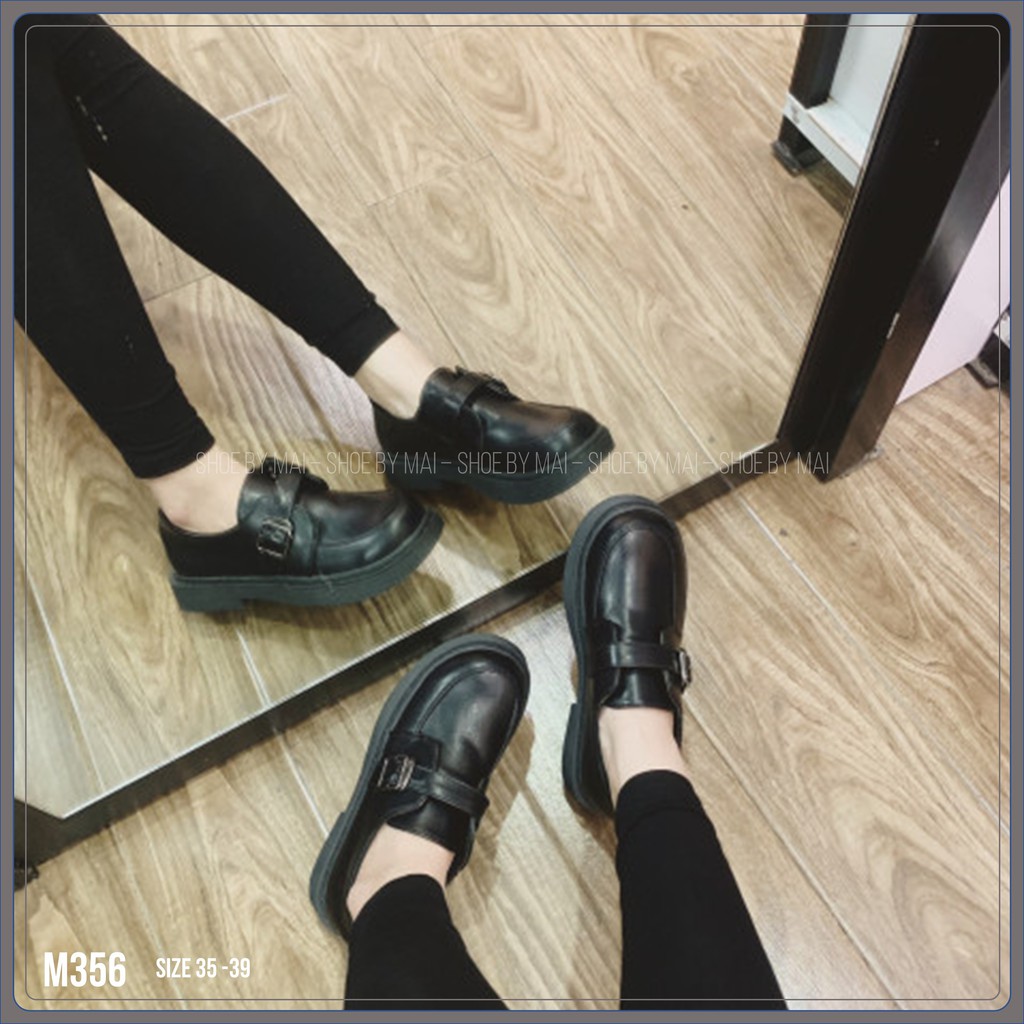 Giày đế bằng cao 2,5 phân nữ dáng LOLITA nhật bản búp bê trẻ trung cute đơn giản M356 SHOEBYMAI | BigBuy360 - bigbuy360.vn